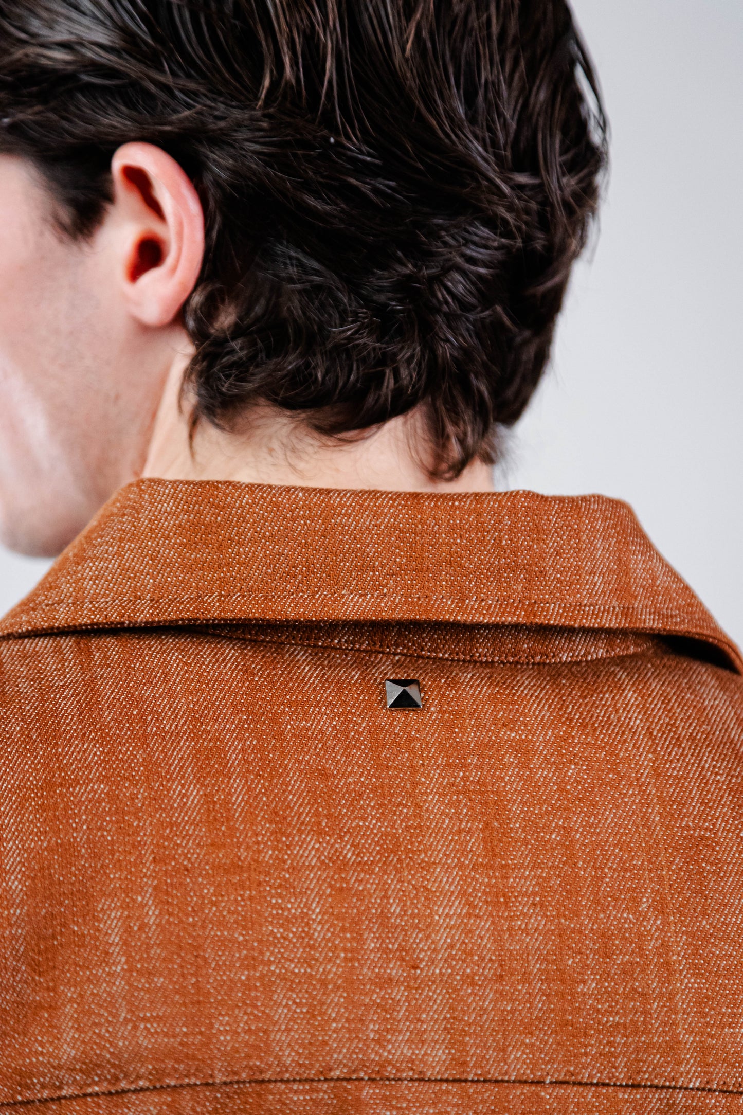 RUST DENIM OVERSHIRT