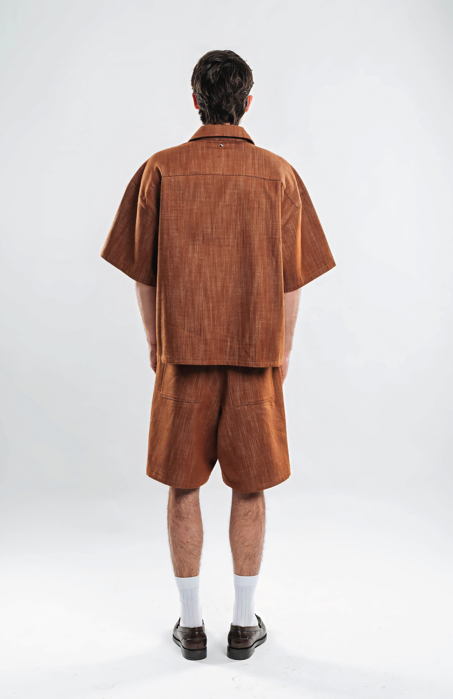 RUST DENIM OVERSHIRT