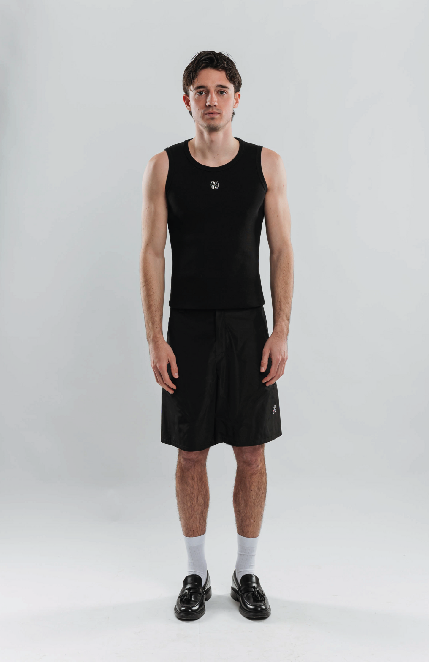 METAL BLACK TANK TOP
