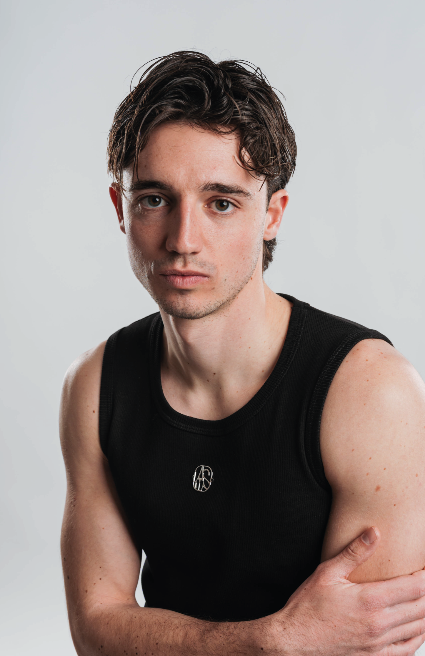 METAL BLACK TANK TOP